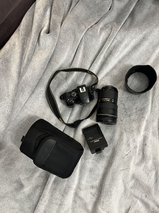 Korpus Nikon D3500 + Nikon AF-S Nikkor 24-70mm f/2.8G ED