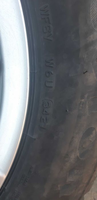 Koła aluminiowe 16" 5x112 BORBET opony 215/65R16 Firestone zima VW Tig