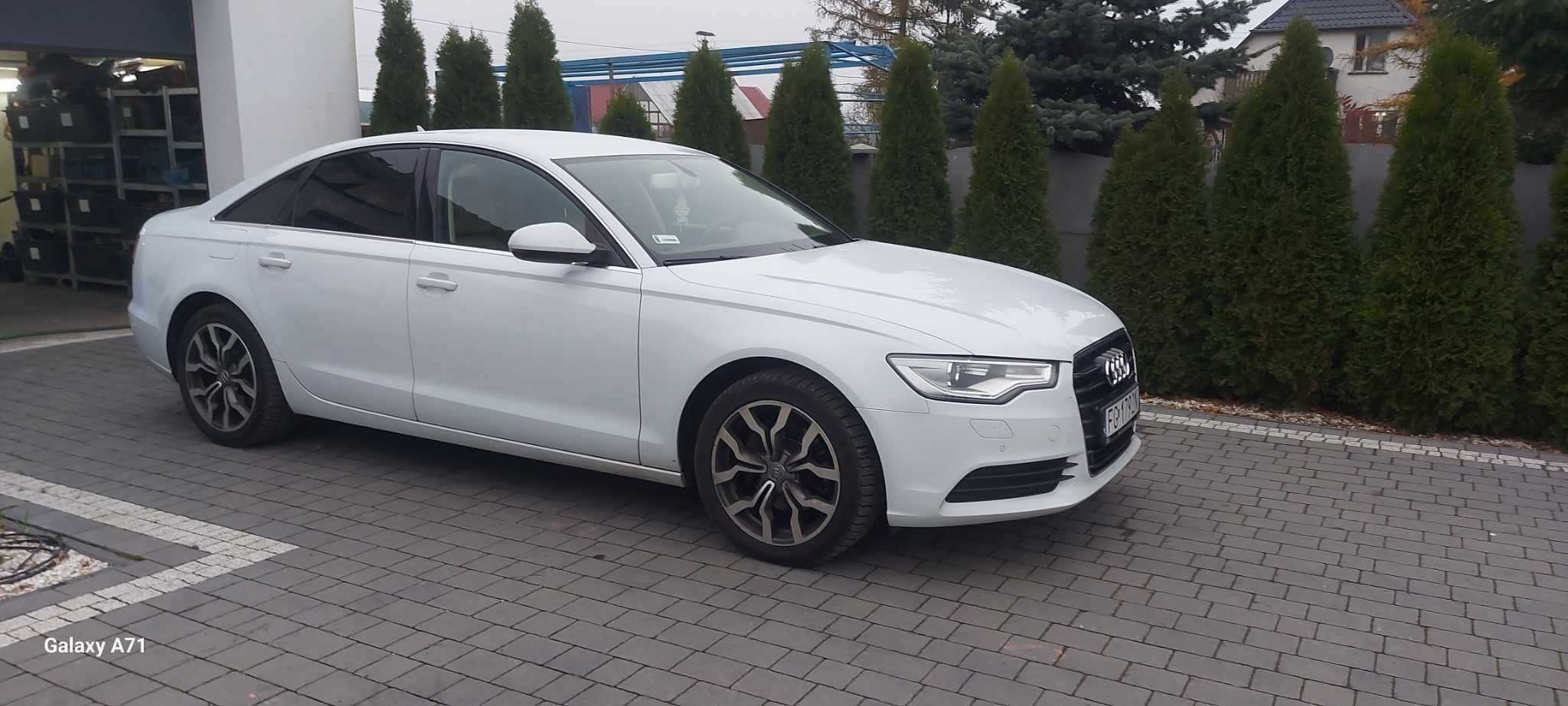 Audi a6 c7 2.0 sedan Biała Piękna 2012r