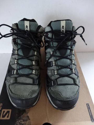 Buty SALOMON ELLIPSE Mid GTX roz 39 1/3 Gore-Tex Trekkingowe Skóra