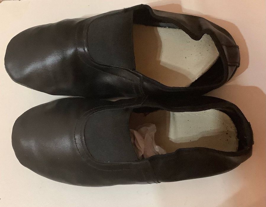 Туфлі дитячі  Чешки черные Экотапок, 34/35 р.