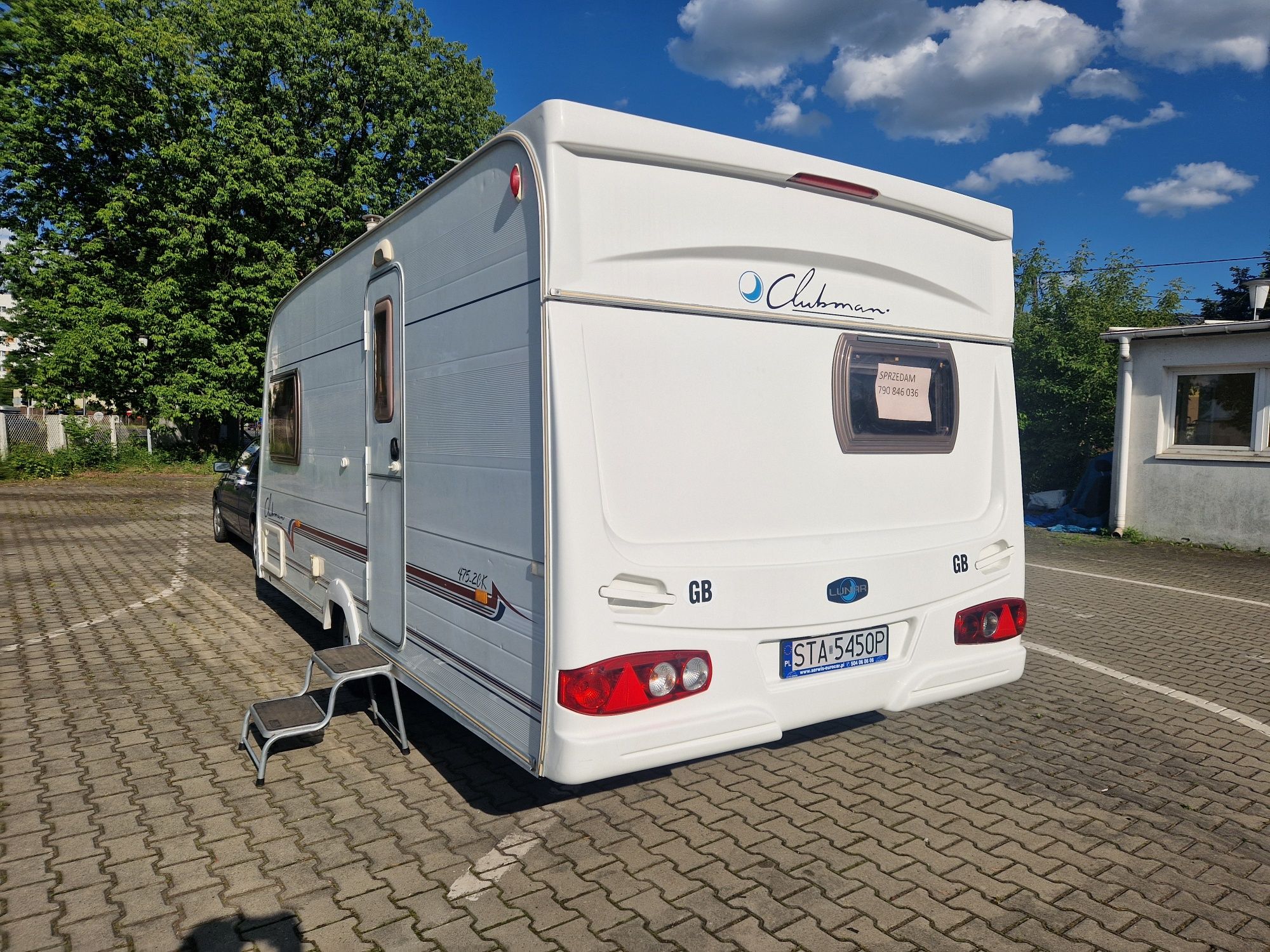 Przyczepa kempingowa Lunar clubman 1175 DMC