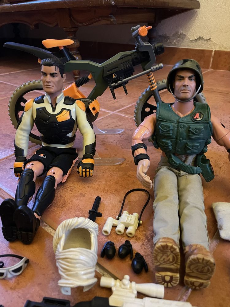 Action Man com acessorios