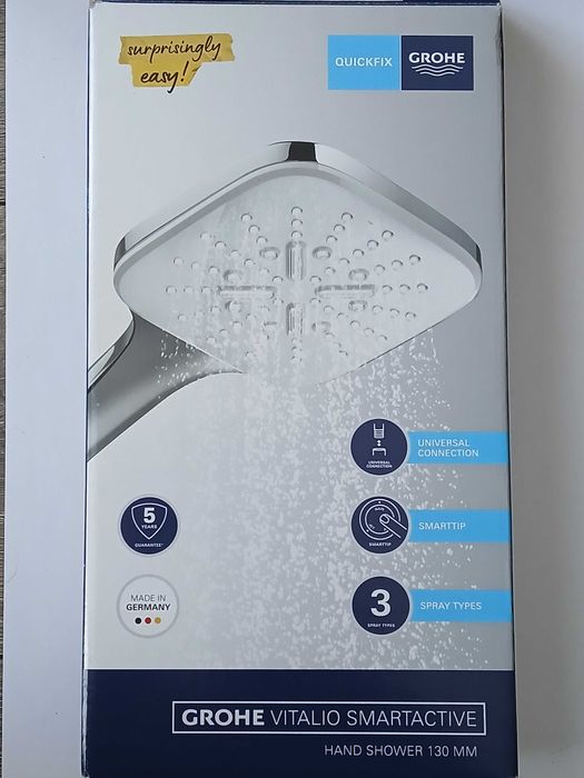 Grohe Vitalio SmartActive - Prysznic ręczny 130, 3 strumienie*nowa*ory