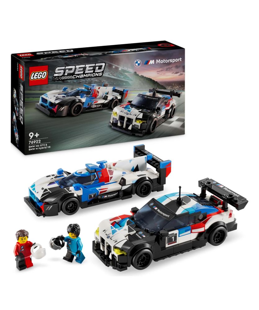 Lego Speed ​​Champions Гоночні автомобілі БМВ M4 ГТ3 та БМВ M