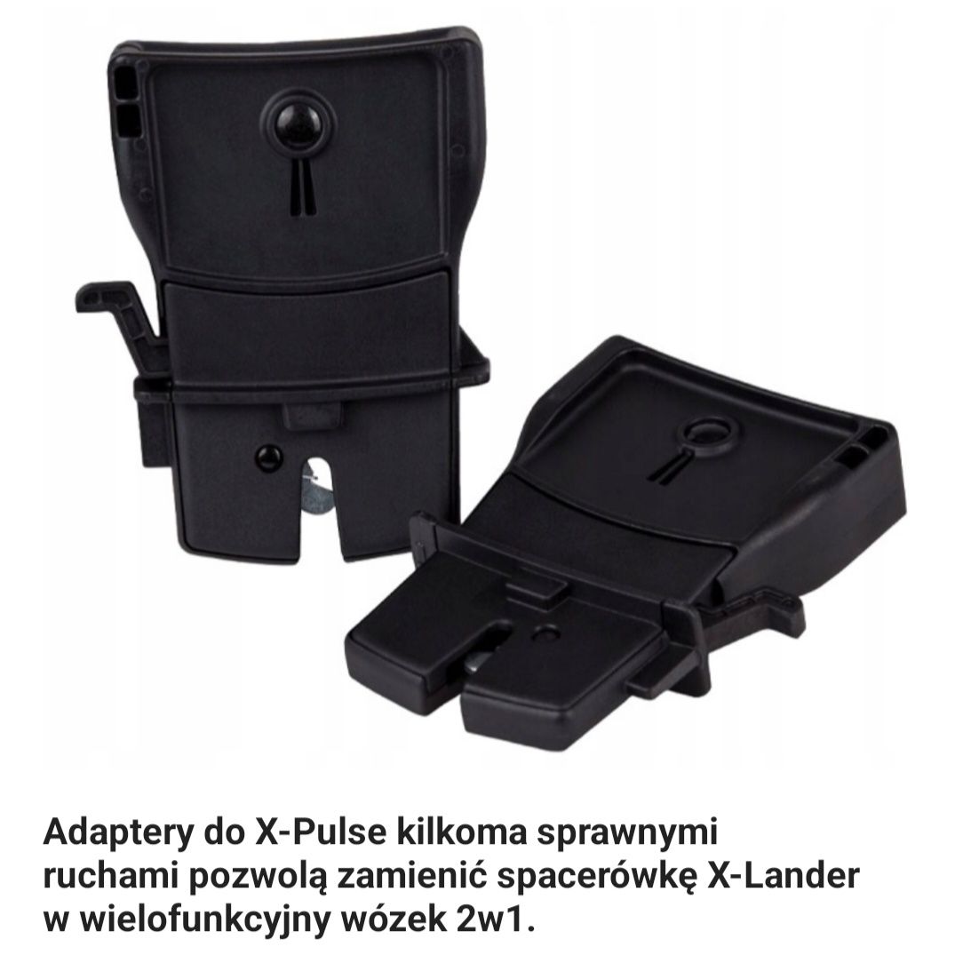 Adaptery do wózka x lander