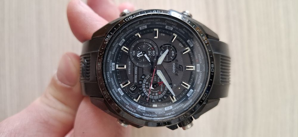 Casio Edifice eq500, solar, stan idealny