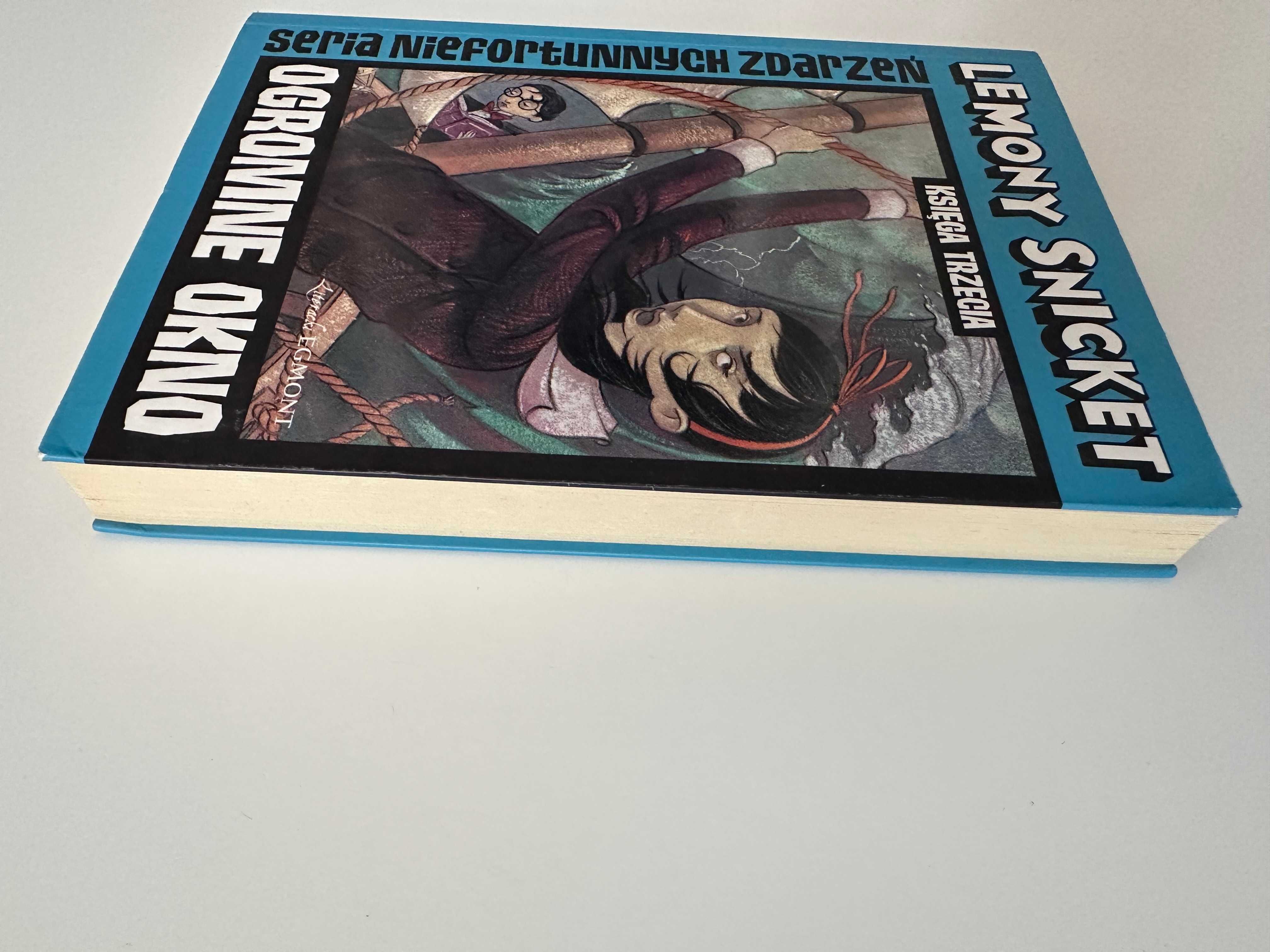 Ogromne okno - Lemony Snicket - książka