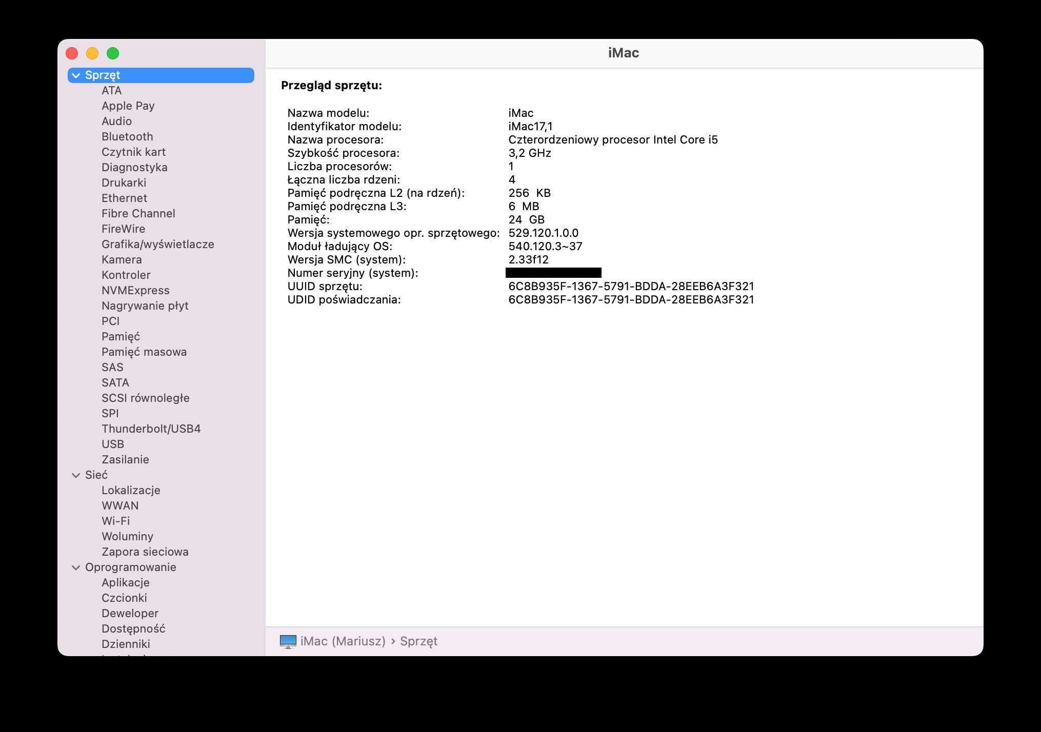 Sprzedam iMac 27 5K