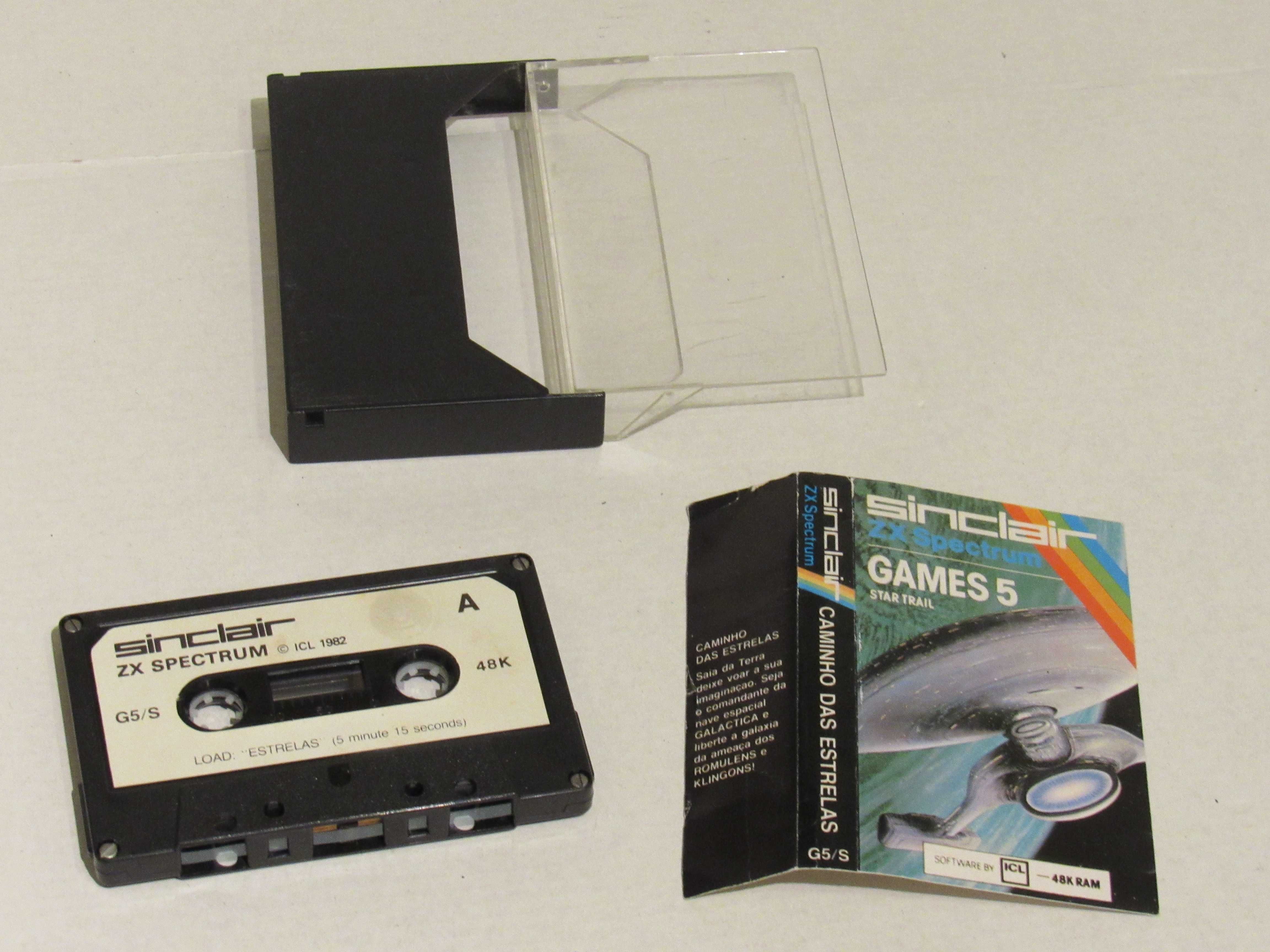 Jogo Sinclair Zx Spectrum Caminho das Estrelas Timex PT