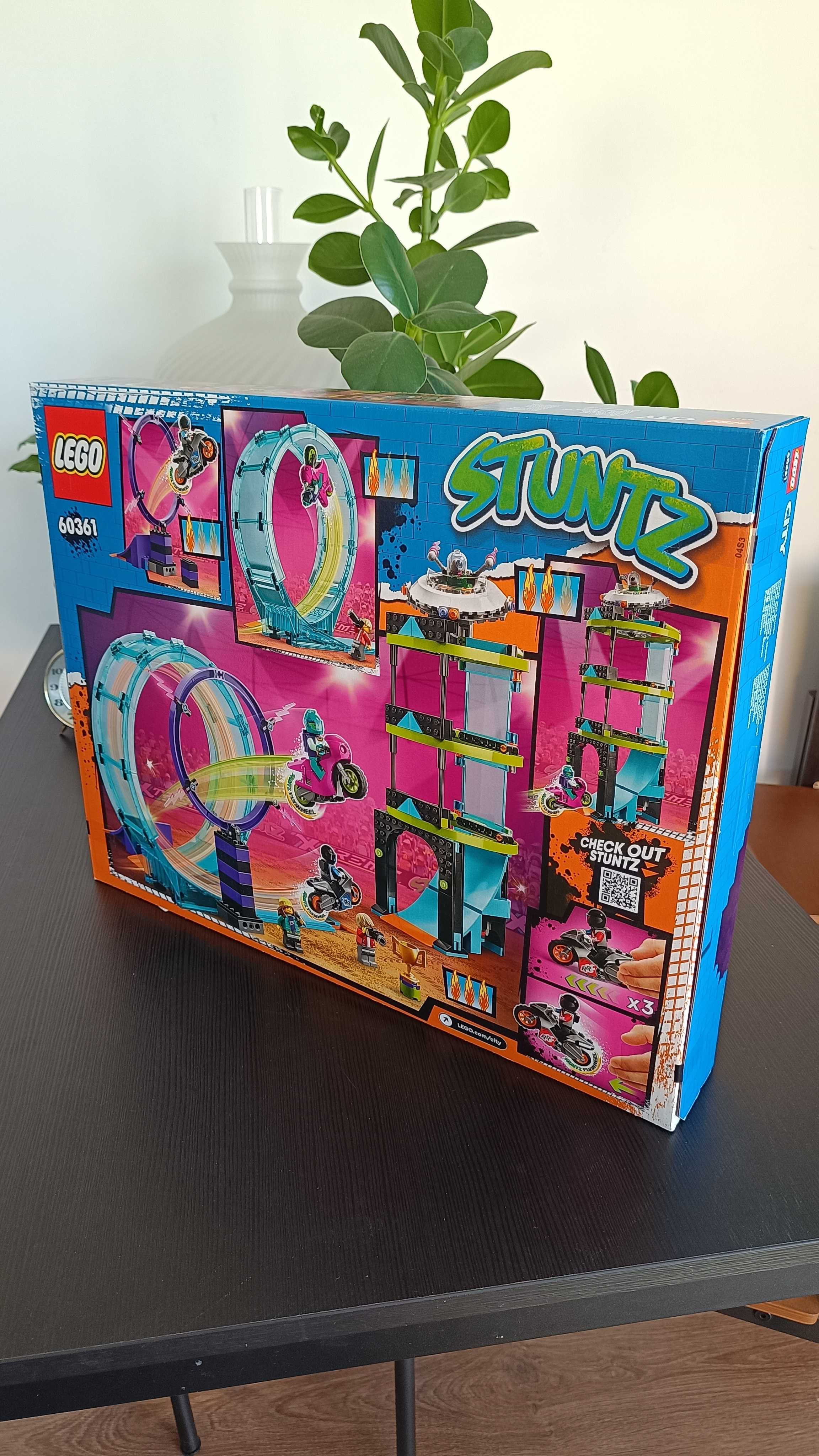 Kurier GRATIS,LEGO 60361 City Stuntz Ekstremalne wyzwanie kaskaderskie
