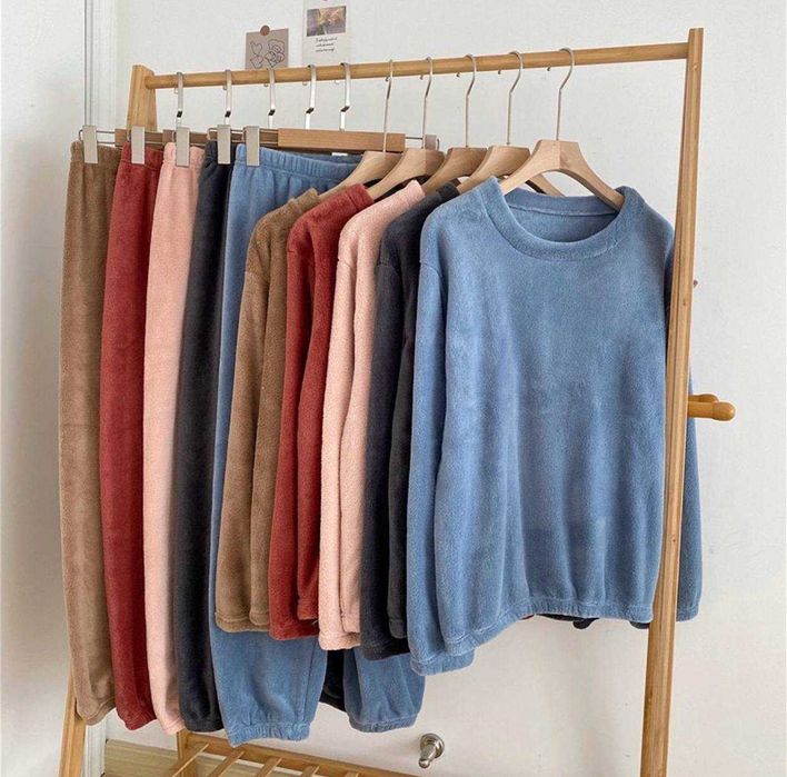 Теплий домашній костюм піжама жіноча | женская пижама модель 1168