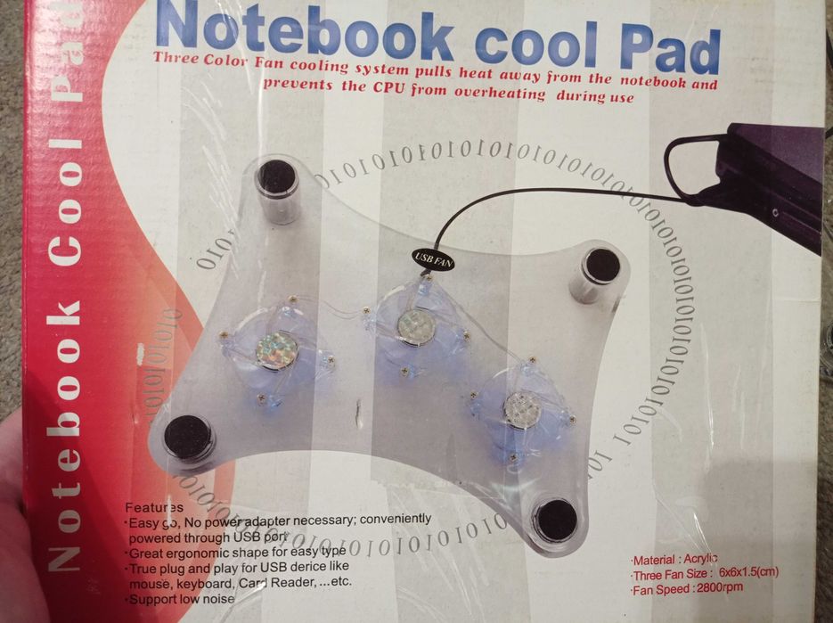 Подставка-охладитель для ноутбука