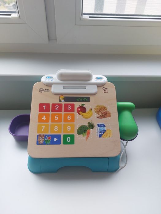 Kasa drewniane Hape Baby Einstein