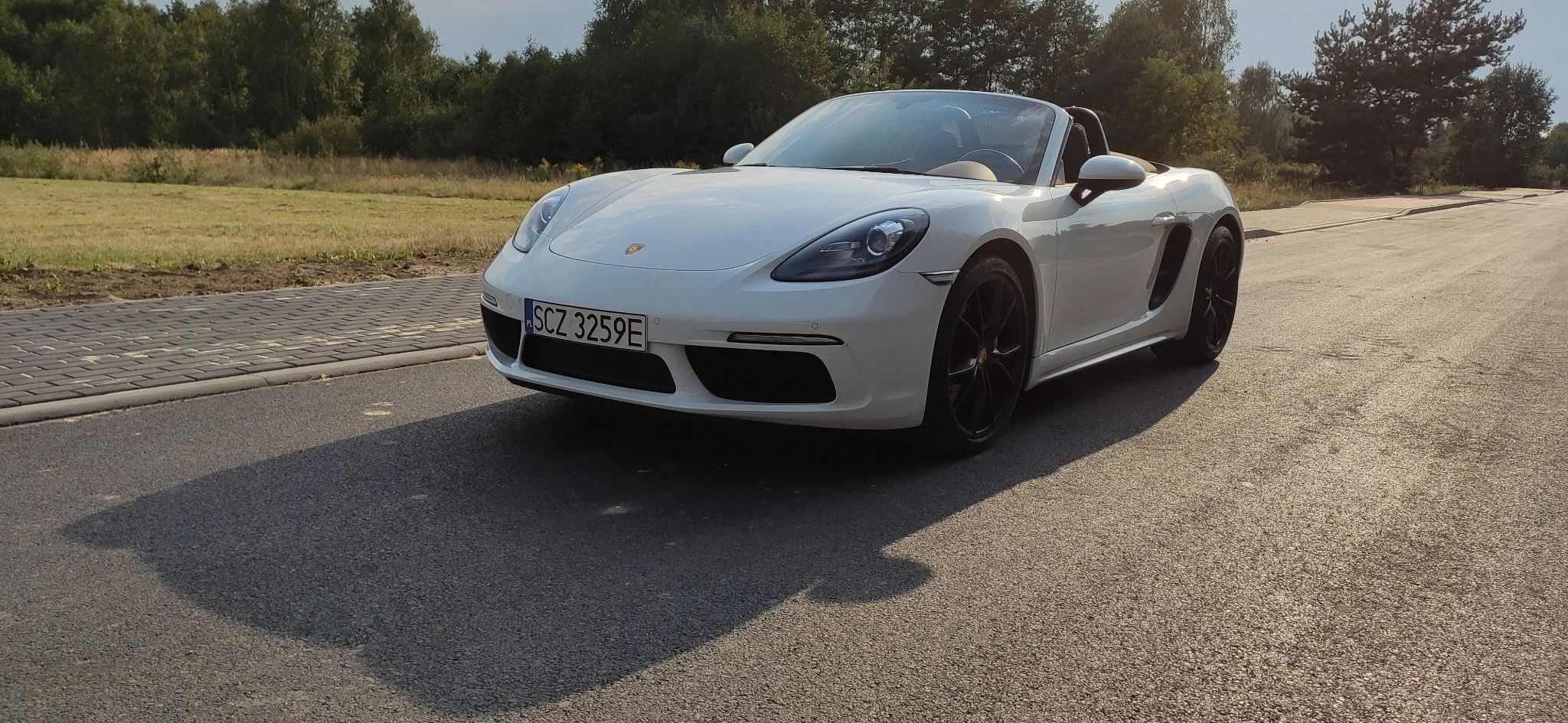 Porsche 718 Boxster jak nowy, FV 23%