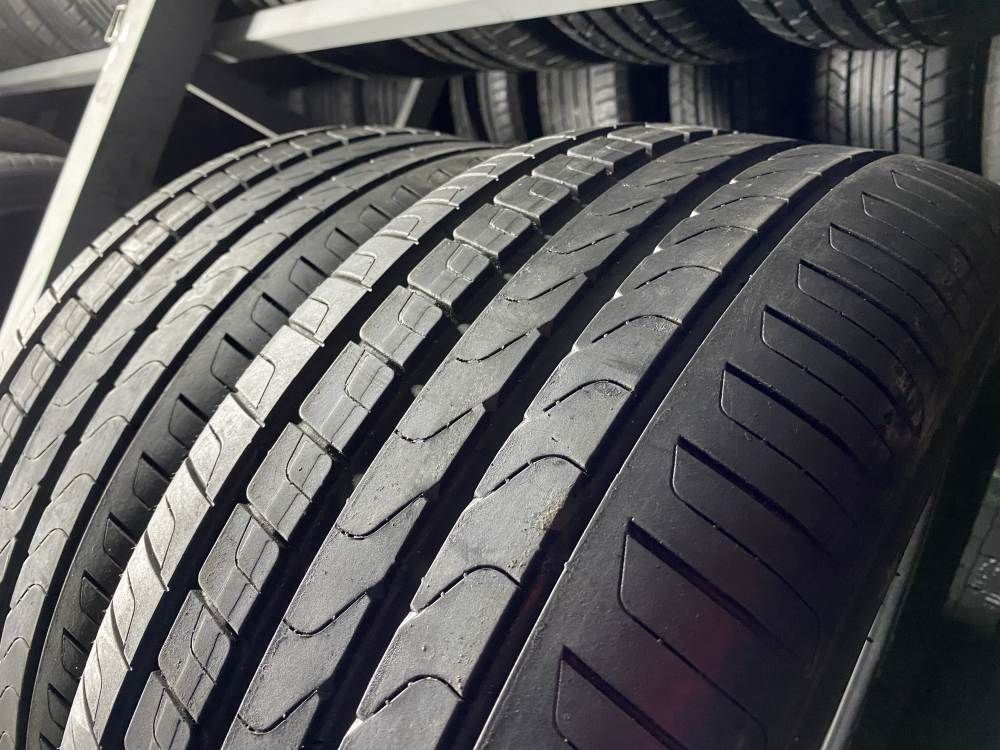 2шт бу літо RunFlat 255/40/R18 7,3мм 2018р Pirelli Cinturato P7