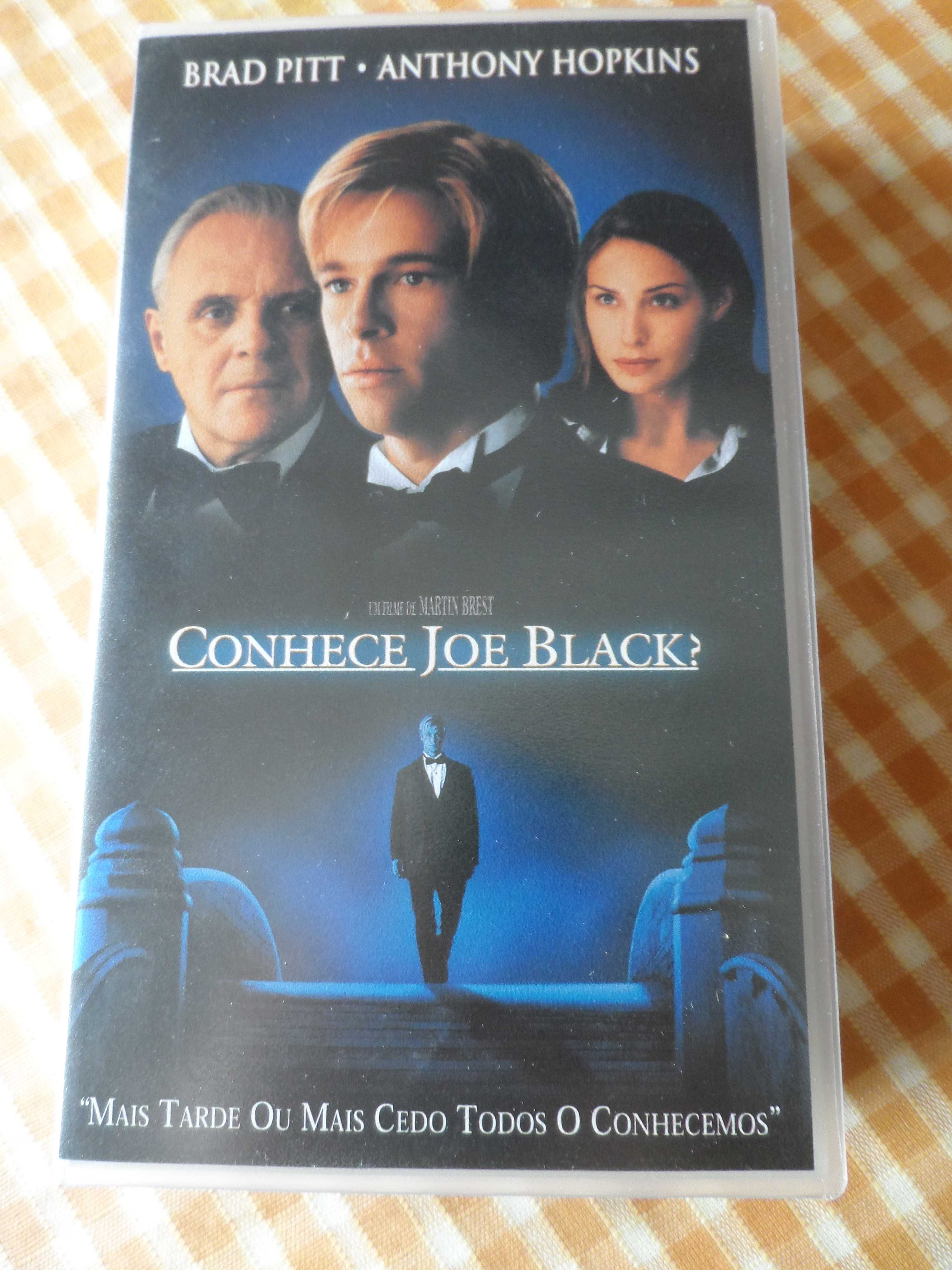 Conhece Jo Black?  com BRAD PITT (Cassette VHF) -  COLEÇÃO