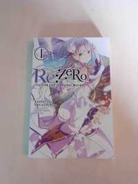 Light novel Re:Zero kara Hajimeru Isekai Seikatsu Tom 1 (język ang)