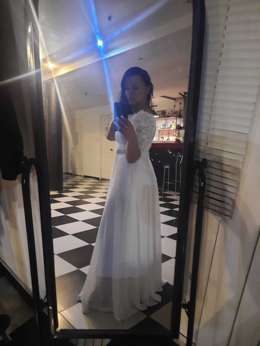 Весільна сукня в грецькому стилі