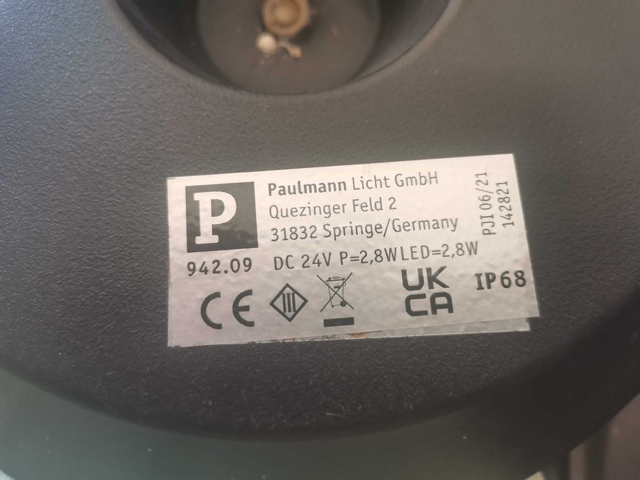 Paulmann lampa Podwodna do oczka ogrodu 12v /240