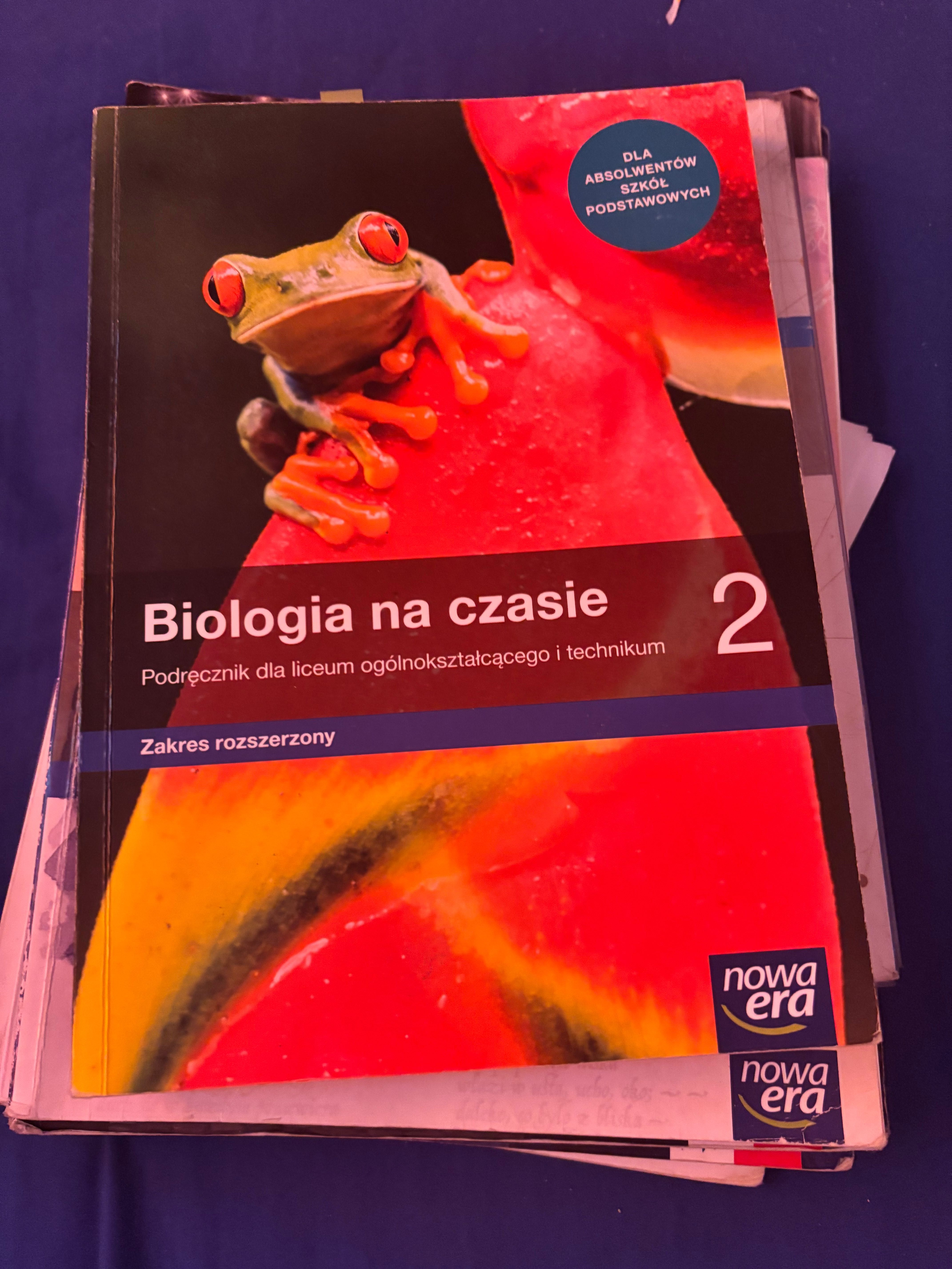 Biologia na czasie 2 zakres rozszerzony