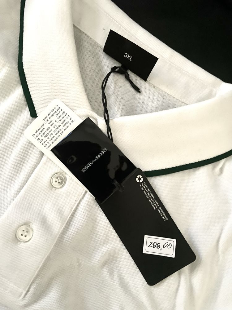 Męskie Polo domu mody Armani linia Emporio