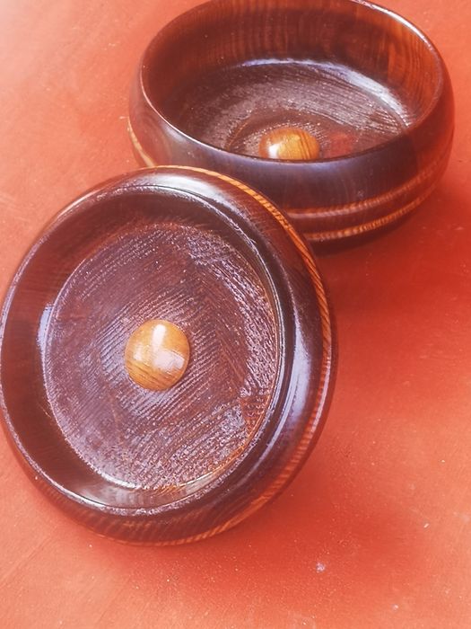 Szkatułka drewniana pojemnik