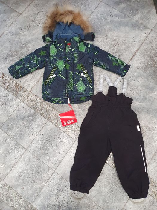 Зимовий комплект комбінезон штани Reima 92 і куртка 80 104