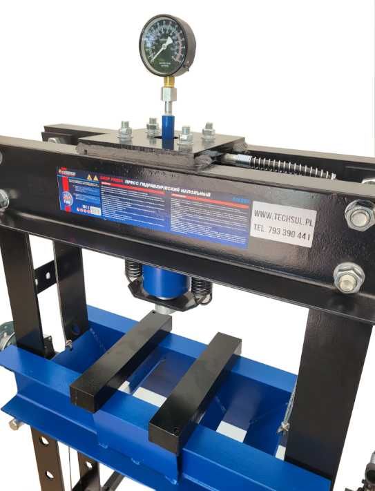 Prasa Hydrauliczna 20T Manometr POMPA 2 STOP GEKO