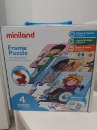 Miniland Higiene Dos Hábitos Frame Puzzle