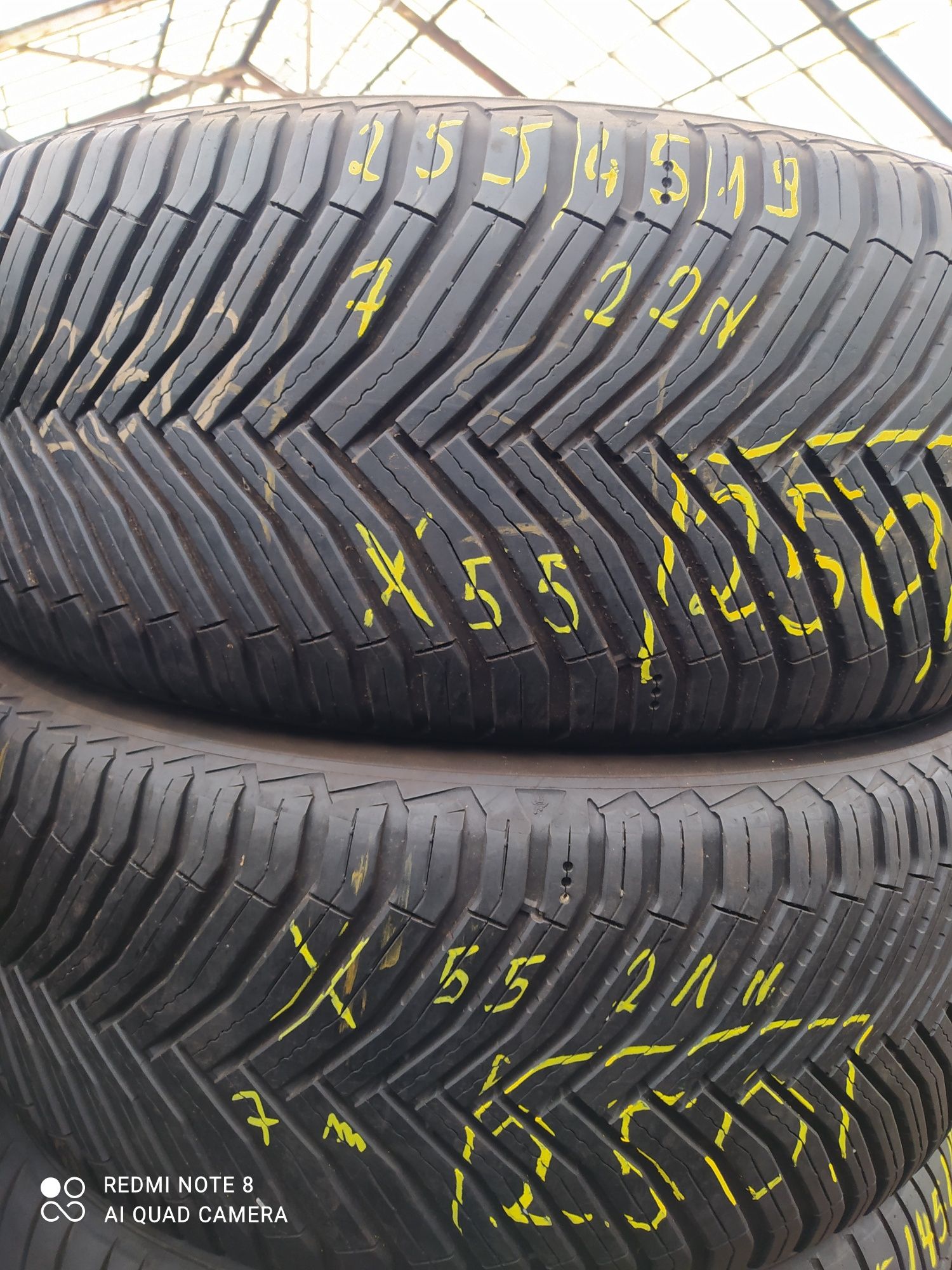 X55 255/45/19 sztuk 2 Michelin crossclimate 2