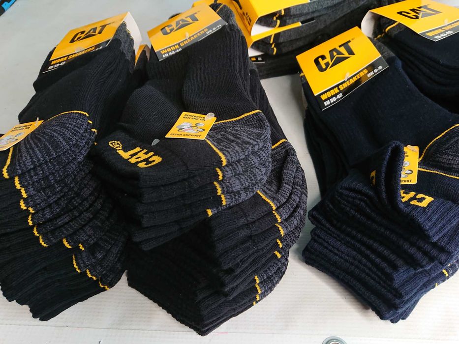 Skarpety CAT Caterpillar krótkie MIX 3 pary