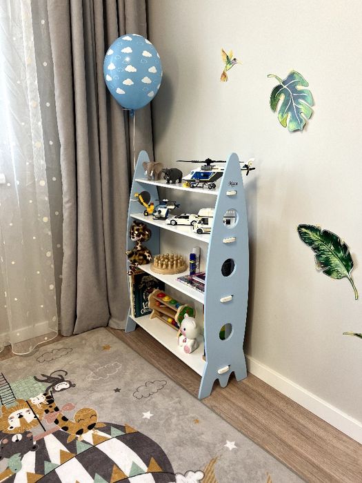 Дитяча поличка для іграшок стелаж для іграшок будинок для іграшок
