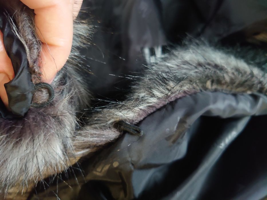 Накидка зі штучного хутра