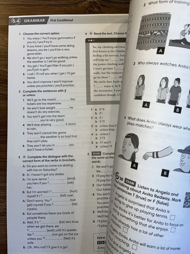 English Class. Workbook. Ćwiczenia. Poziom B1. Język angielski