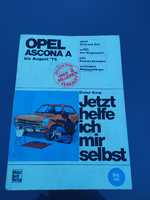 Jetzt helfe ich mir selbst Opel Ascona A instrukcja naprawy