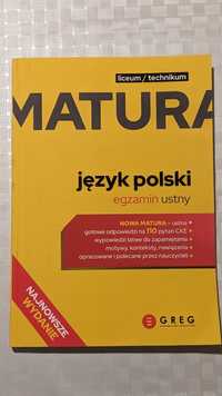 Język polski. Egzamin ustny. Repetytorium maturalne GREG żółta książka