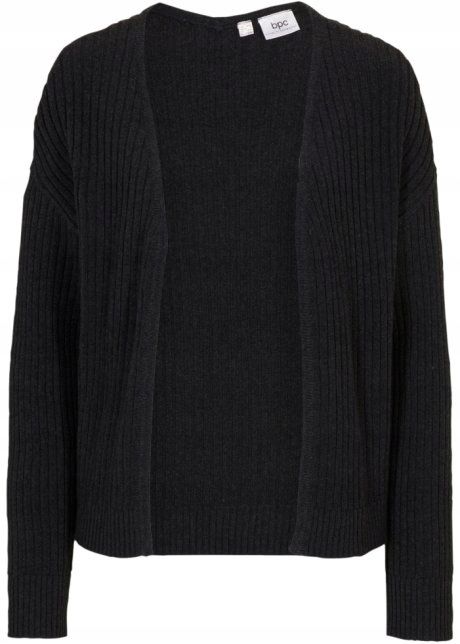 B.P.C sweter kardigan narzutka antracyt r.44/46