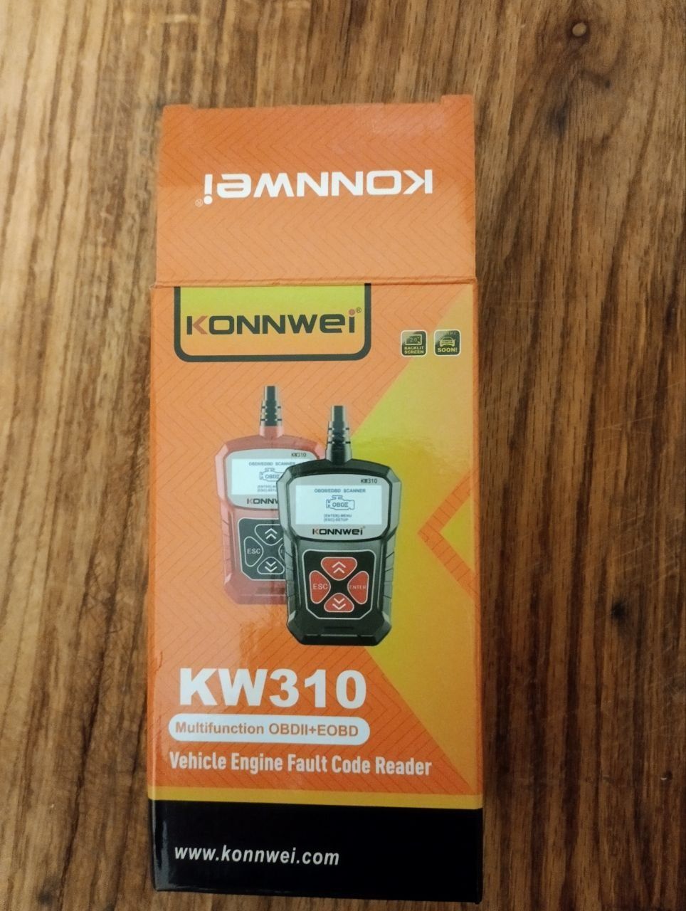 Автосканер Konnwei KW310 OBDII + EOBD CODE READER