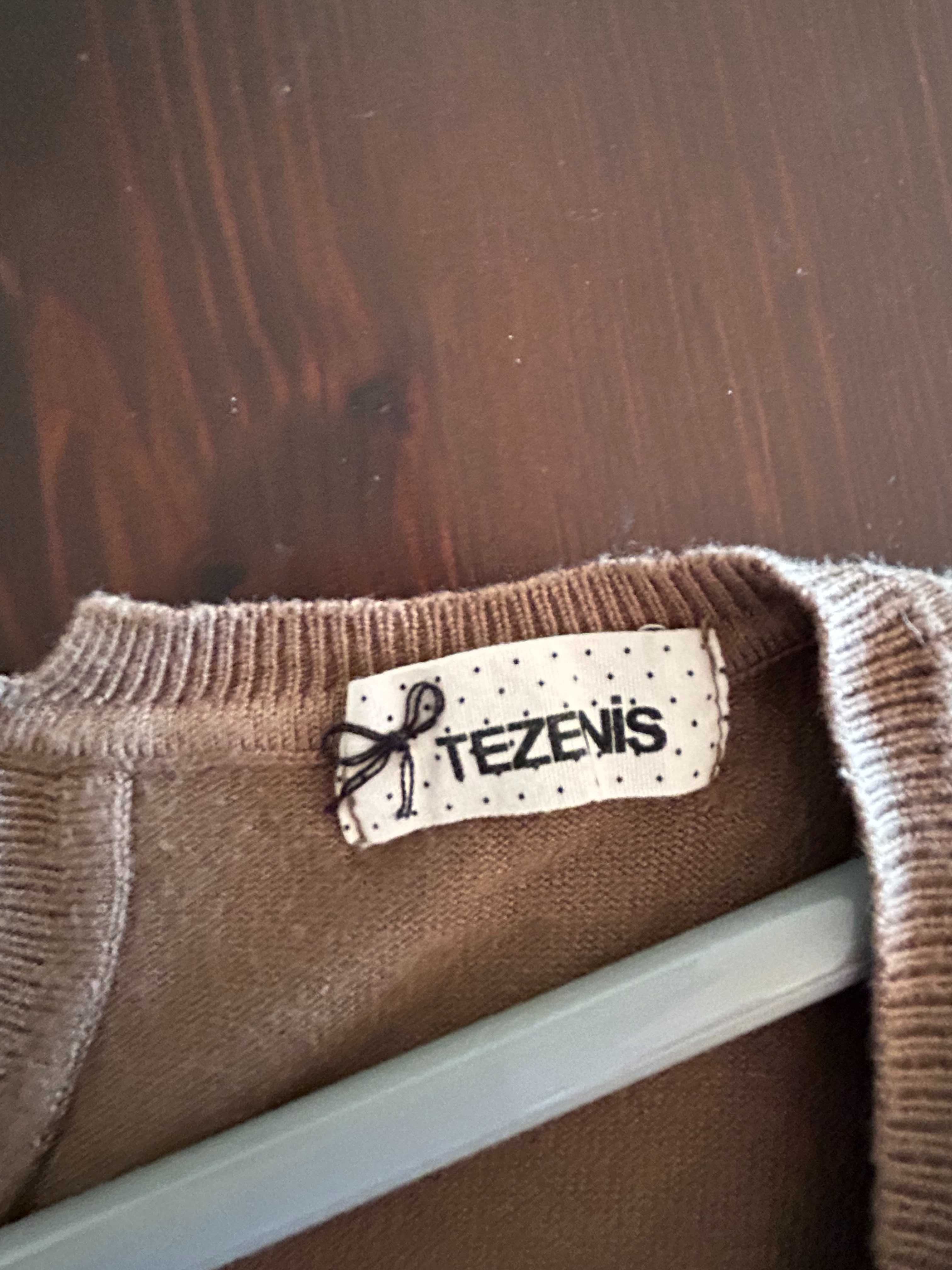 Camisola larga com bolsos