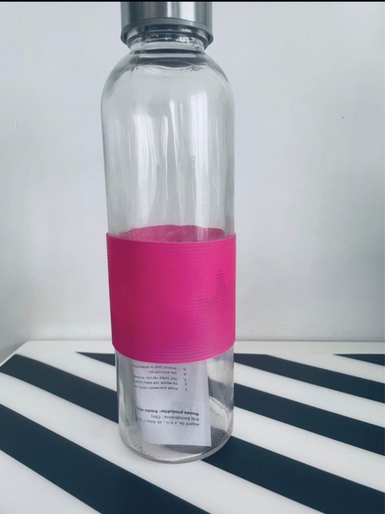 NOWA Butelka szklana GLASSI 520 ml - Bidon LIDL