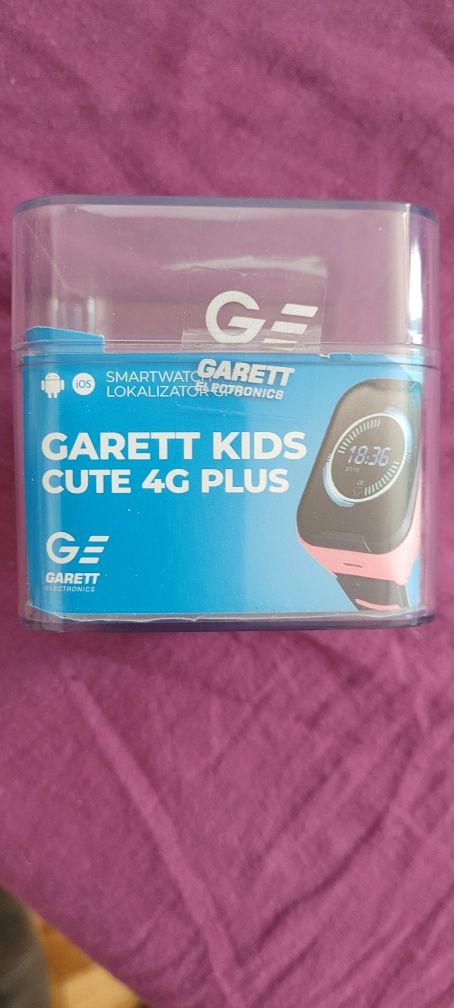 Zegarek dzieciecy na kartę sim Garett KIDS CUTE 4G PLUS