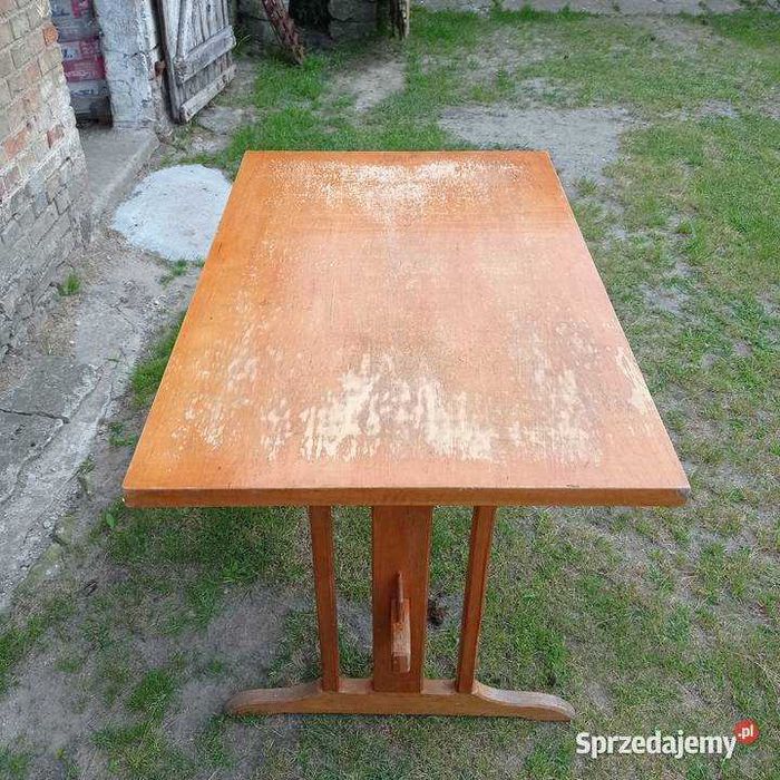 Stół Drewniany Olcha Składany