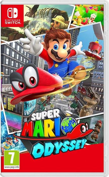 *** Jogo Super Mario Odyssey Nintendo Switch ***