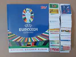 Caderneta completa Euro 2024 por colar/ cromos avulso