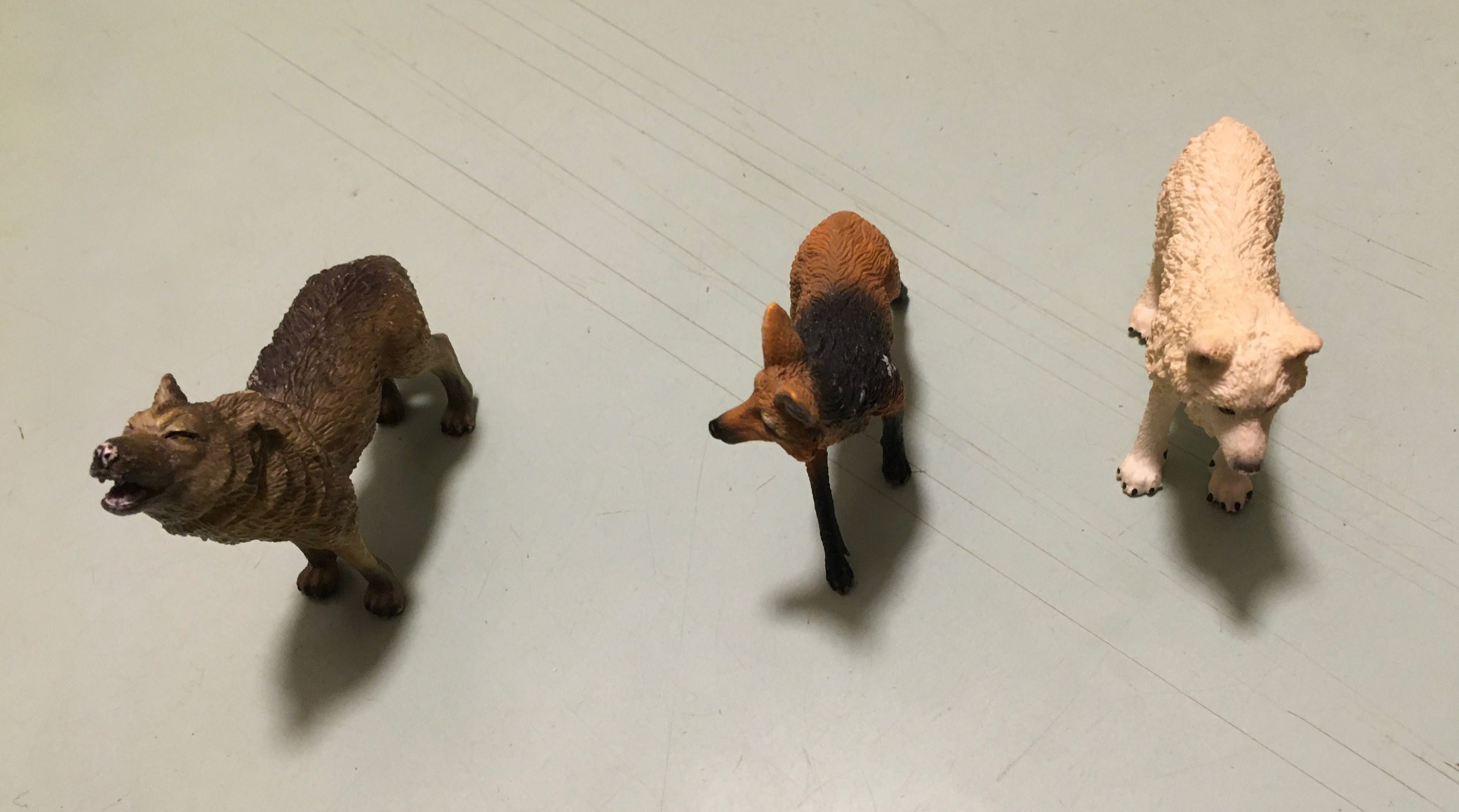 figurki , schleich ,zwierzęta drapieżniki 3 sztuki