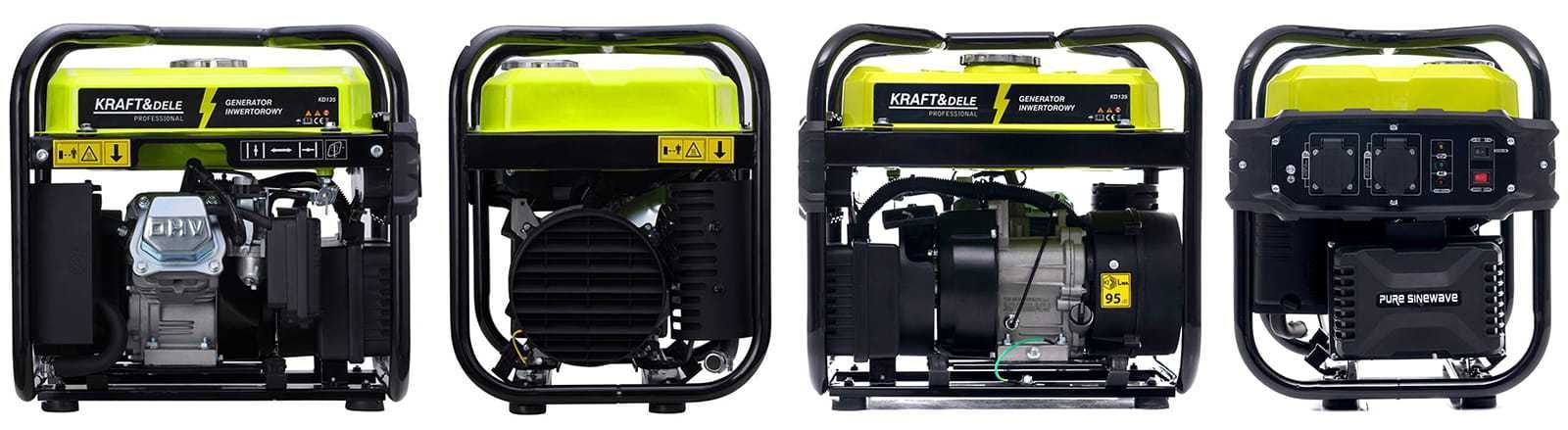 KRAFT&DELE Agregat Prądotwórczy Generator Inwertorowy 2kw KD135
