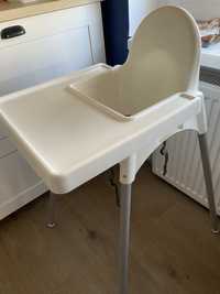 Krzesełko do karmienia ze stoliczkiem Ikea