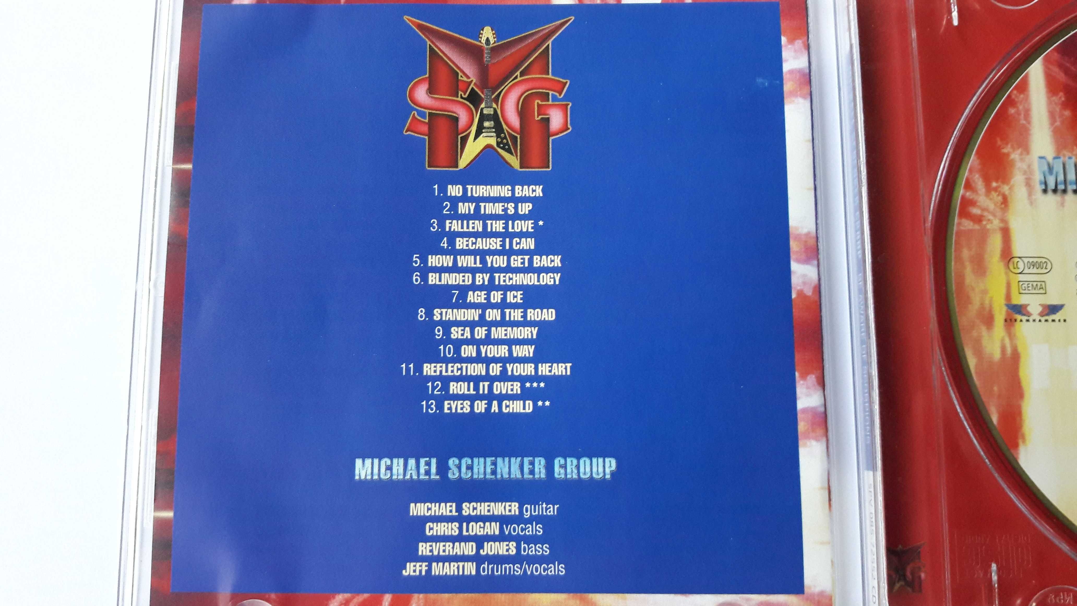 Фирменный диск Michael Schenker Group "Be Aware Of Scorpions" 2001