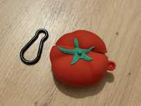 Etui Airpods 4 silikonowe pomidor czerwone